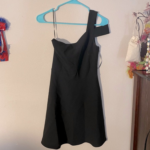 Likely One Strap Black Dress - Picture 1 of 3